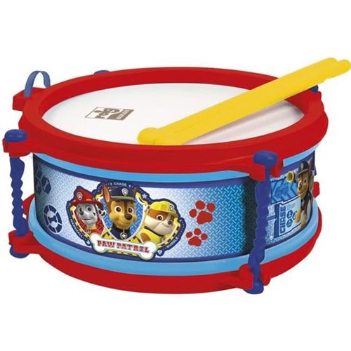 Pat Patrouille Tambour avec étui 19 cm