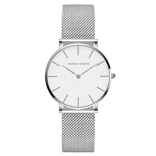 Montre à quartz HANNAH MARTIN Femme HMCH36WA - Argent(36mm)