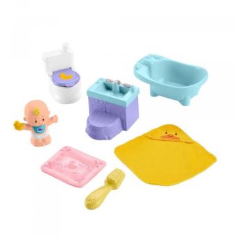 Pack deluxe figurine et accessoires Fisher Price Little People Babies