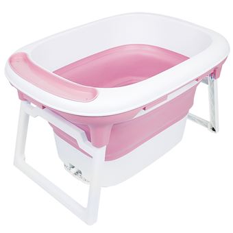 Baignoire Bebe Oobest Evolutive Et Pliable Rose Baignoires Achat Prix Fnac