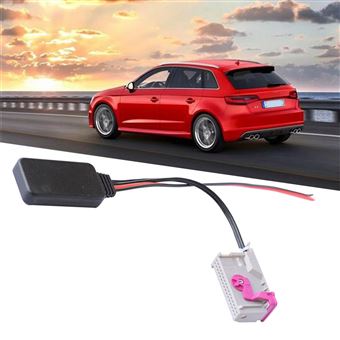 Adaptateur Audio Bluetooth Aux Cable 32 Broches D Entree Pour Audi Rns E A3 A4 A6 Tt R8 A8 Wedazano2451 Accessoire Voiture Achat Prix Fnac