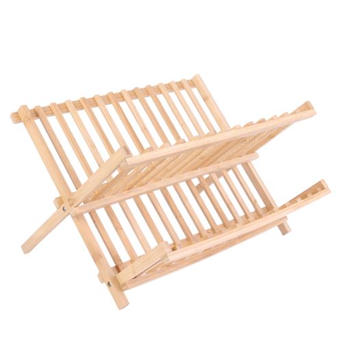Egouttoir à vaisselle en bambou Cook - Beige
