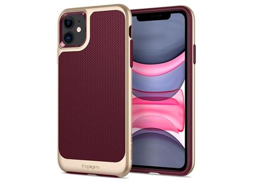 Coque iPhone 11 Spigen Neo Hybrid - Bourgogne