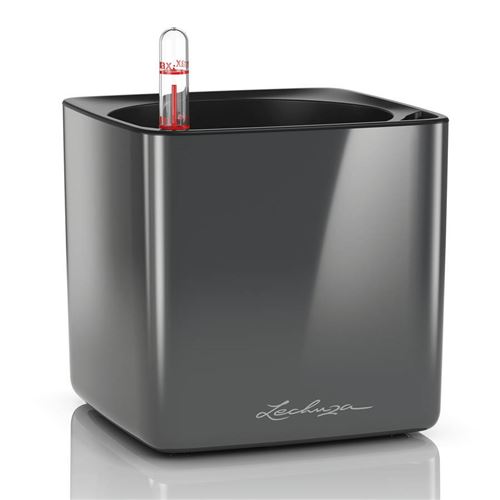 Cube Glossy 14 - 14x14x14 cm - Kit Complet, anthracite ultra brillant