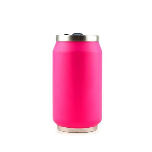 Yoko design canette isotherme summer 280ml fluo fuchsia 1354-7786a