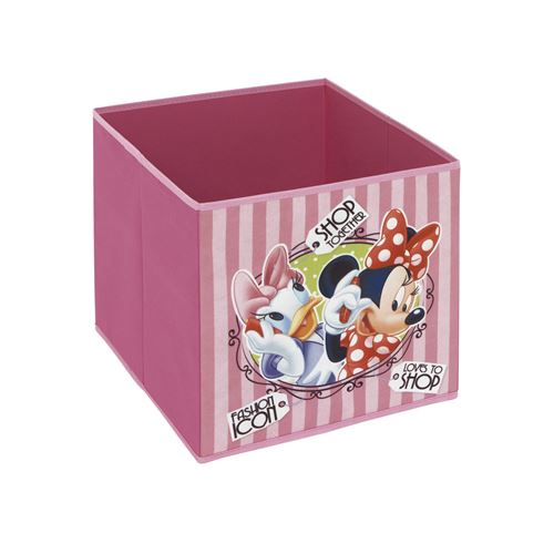 Cube Conteneur Pliable Textile 31x31x31cm de DISNEY-Minnie