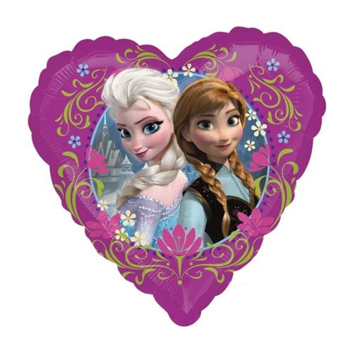 ballon aluminium coeur frozen - 2984201