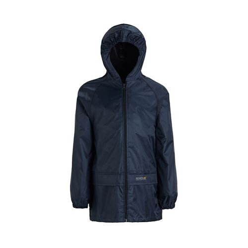 Regatta - Manteau imperméable STORMBREAK - Unisexe (9-10 ans) (Bleu marine) - UTRG1235