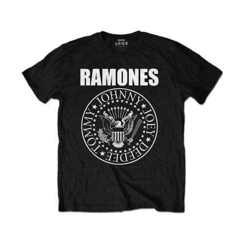 Sceau présidentiel Ramones pour enfants T-shirt noir: 9/10 ans