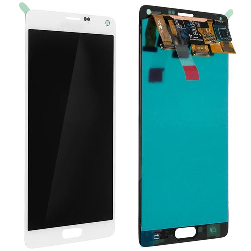 Ecran LCD pour Galaxy Note 4 Vitre Tactile Bloc écran complet Original Samsung Blanc
