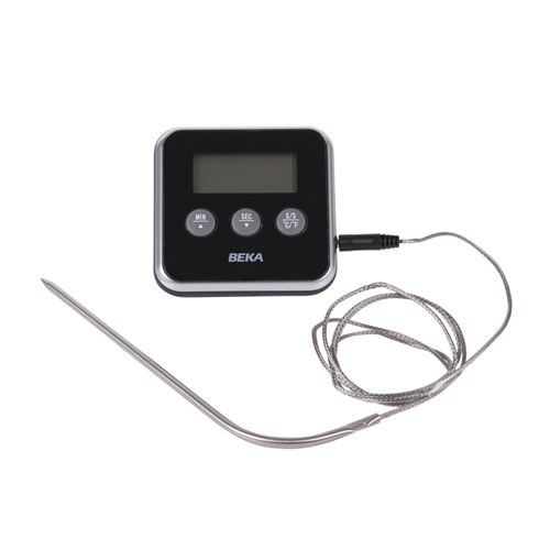 Minuteur digital avec thermomètre à sonde - Beka