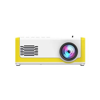 17€55 sur Mini projecteur de poche pour cinéma maison pour iPhone et  smartphone Android jaune RA021 - Vidéoprojecteur - Achat & prix