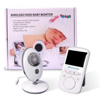 Babyphone Camera avec caméra Video, écran 5 à Vision Nocturne