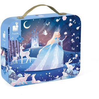 Puzzle 54 pièces Janod La reine des glaces