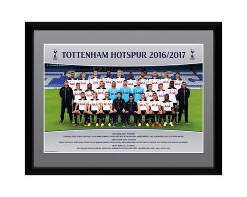 Photographie encadreé Tottenham Hotspur Equipe 16/17 40 x 30 cm