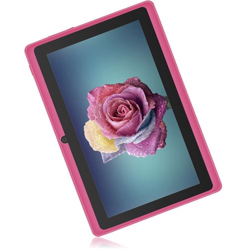 Tablette Rose Enfant Q88 Tactile Android HD 8G,7 pouces