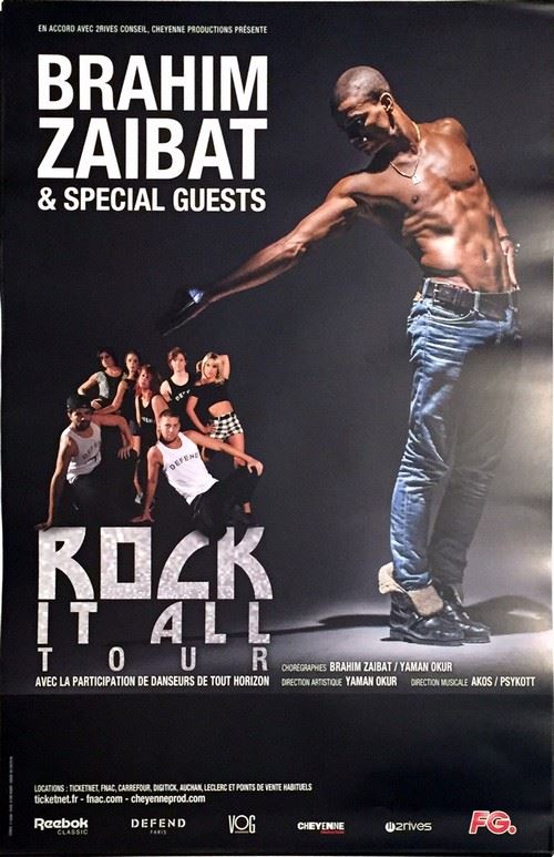 Brahim Zaibat - 40x60 cm - AFFICHE / POSTER