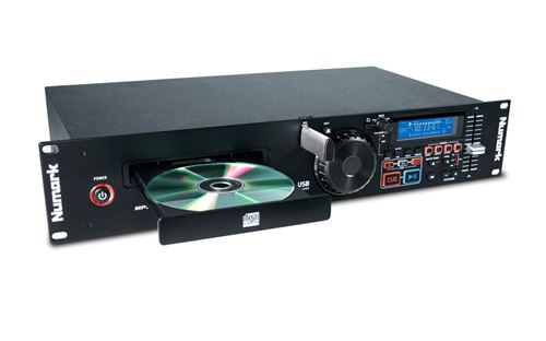Numark MP103USB – Double Lecteur USB et CD en Rack avec Commandes de Pitch et de Tempo, Ensemble Complet d'Entrées/Sorties et Compatibilité CD et CD MP3