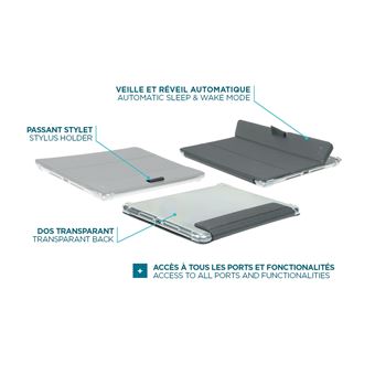 Mobilis EDGE - Étui à rabat pour tablette - 10.2" - pour Apple 10.2-inch iPad (7ème génération)