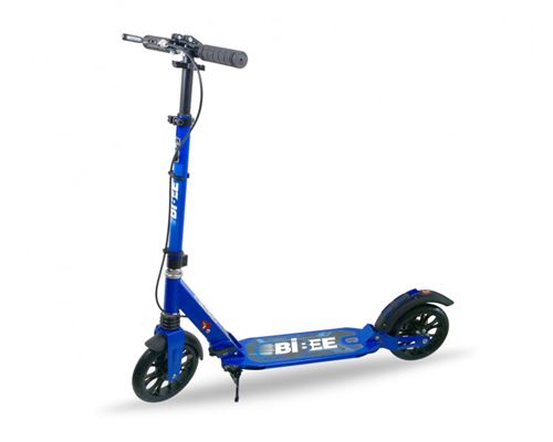 Bibee Brake - Trottinette Adolescent Adulte Avec Frein A Main - Bleu - Trottinette