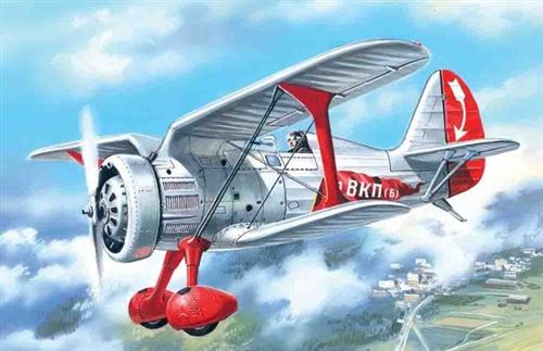 Maquette Avion : Chasseur Biplan Sovi&eacute;tique Polikarpov I-5 1936