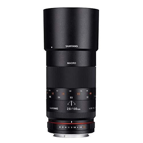 Objectif SAMYANG pour Canon 100 mm F2.8 Macro ED UMC Noir