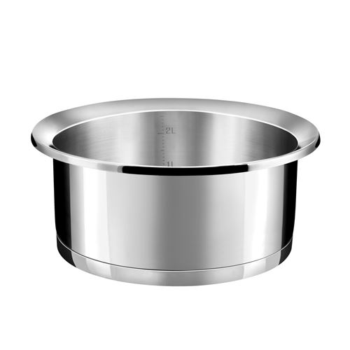 Yc&ocirc;ne - Casserole 20cm, inox finition miroir