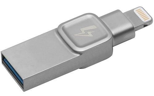 Kingston Data Traveler Bolt Duo 64GB, Conçue pour être utilisée avec des iPhones & iPads ,lightning,USB 3.1