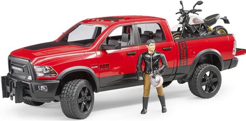 Bruder RAM 2500 Power Wagon avec accessoires Bruder