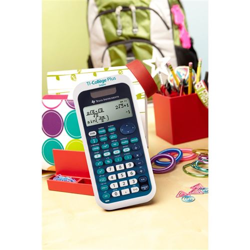 Calculatrice Texas Instruments Ti College 2 - Rouge - Fonctionne