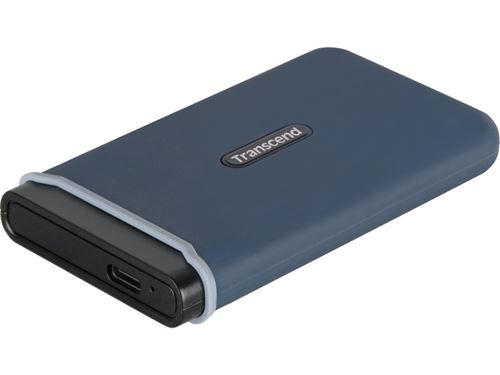 Transcend ESD350C - SSD - 960 GB - extern (draagbaar) - M.2 - USB 3.1 Gen 2 - marineblauw