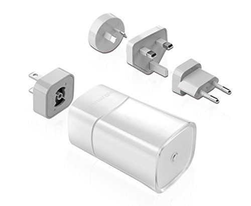 Innergie adp 65gw power gear ice bca 65 adaptateur de voyage universel blanc
