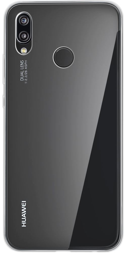 Bigben Connected - Achterzijde behuizing voor mobiele telefoon - silicone - transparant - voor Huawei P20 lite