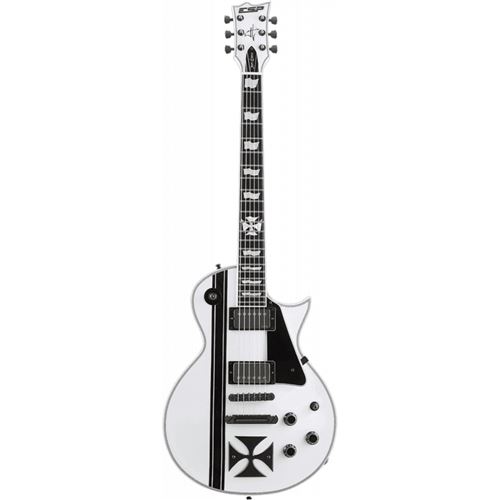 ESP LTD Iron Cross Snow White James Hetfield Signature