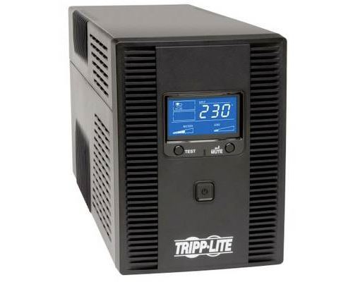 Tripp Lite Onduleur Line Interactive AVR 1500VA 900W, tour, 230V, écran LCD, USB - onduleur - 900 Watt - 1500 VA