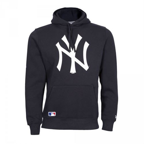 Pull à capuche MLB New York Yankees New era Team logo hoody Navy Taille - M