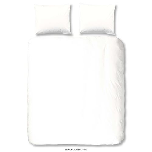 Good Morning Housse de couette Uni 200x200/220 cm Blanc