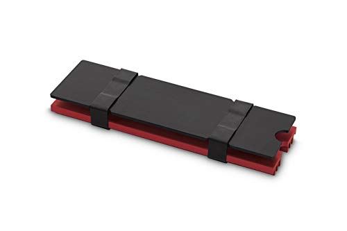 ekwb ek water blocks - dissipateur ek-m.2 nvme - rouge noir