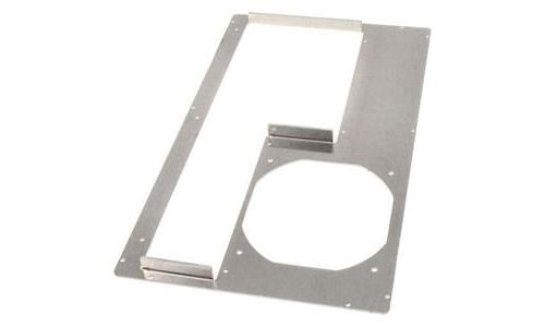 dimastech dimastech pci-backpanel e-atx, 8 slots - aluminium noir