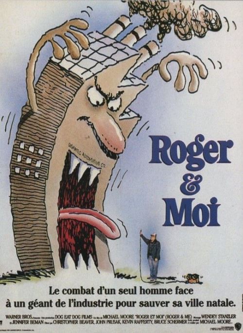 Roger et Moi AFFICHE CINEMA ORIGINALE