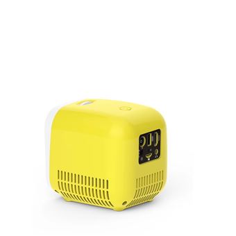 Mini Vidéoprojecteur Portable Led 1000 Lumens Hd Lecteur Carte Sd Port Usb  Blanc - Yo à Prix Carrefour