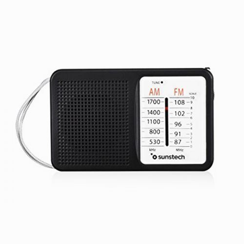 Radio Transistor Sunstech RPS411BLISBK AM/FM Noir