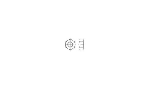 Toolcraft Écrou Hexagonal 131612 En Acier Zingué Galvanisé M6 100 Pc(S) - Image 2