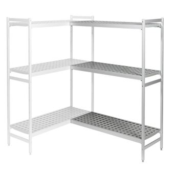 Rayonnage Retour FERMOSTOCK 3 Niveaux 6611   Profondeur 560 mm   Fermod - 1