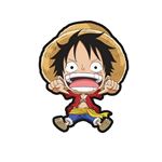 AYMAX Coussin forme One Piece Luffy 33x41cm