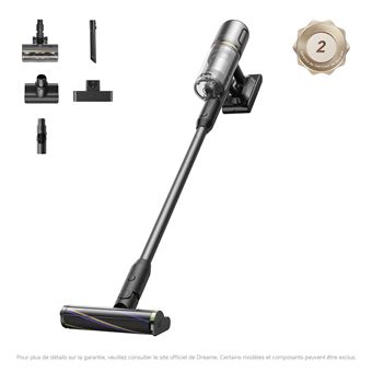Aspirateur portatif sans fil Dreame R20 Slim - puissance d'aspiration de 24 000 Pa et 190 AW, témoin de poussière, filtration HEPA, brosse anti-emmêlement, nettoyage de tapis,90min - 1