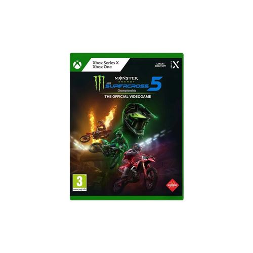 Milestone Monster Energy Supercross 5 Standard Anglais, Espagnol, Italien, Français, Allemand, POR-BRA Xbox Series X