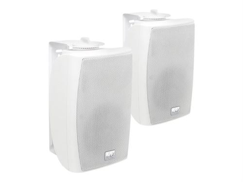 Enceinte murale LD Systems LDCWMS42W blanc 40 W syst&egrave;me 2 voies 1 paire(s)