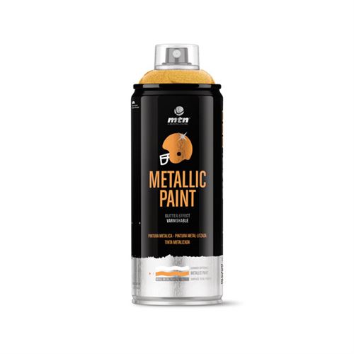 Bombe de peinture MTN Pro Metallic Paint Or