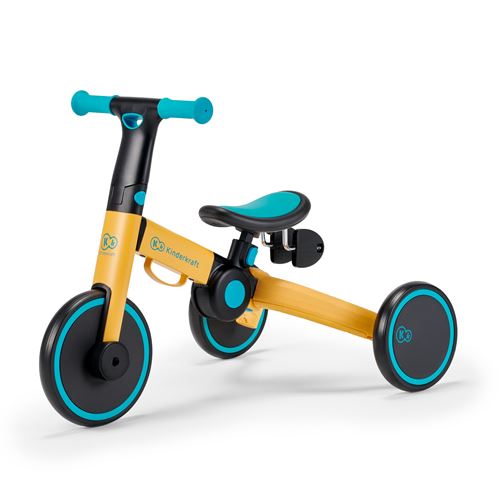 Kinderkraft Tricycle et Mini-drasienne 4TRIKE Jaune